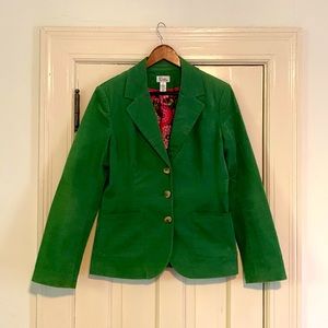 Lilly Pulitzer fine-whale Corduroy Blazer
